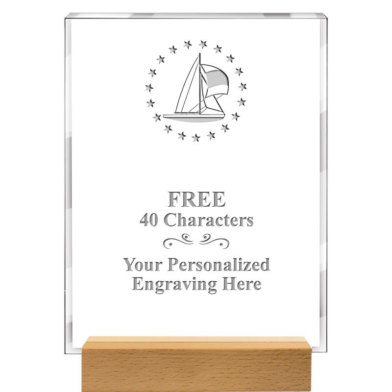 7x9 SHOWCASE ACR WOOD BASE