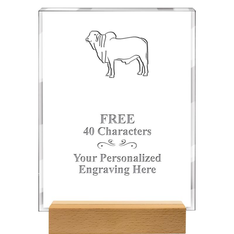 7x9 SHOWCASE ACR WOOD BASE