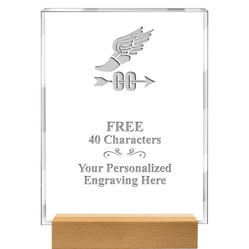 7x9 SHOWCASE ACR WOOD BASE