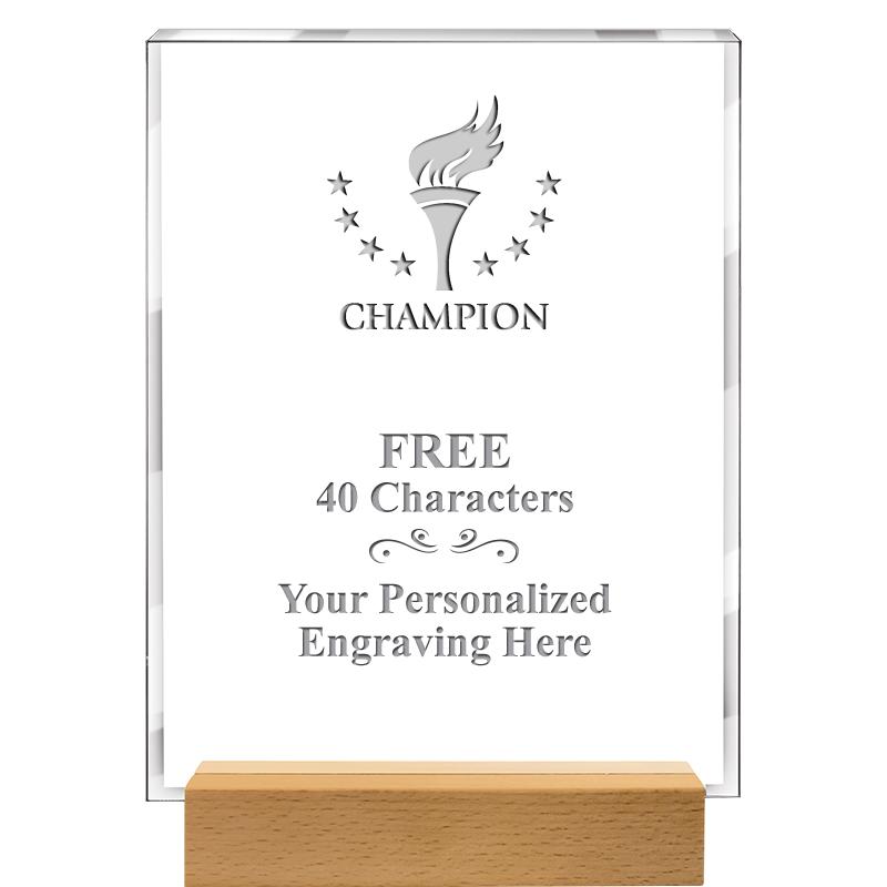 7x9 SHOWCASE ACR WOOD BASE