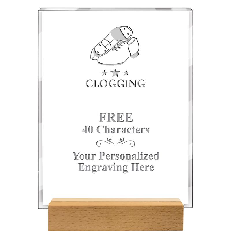 7x9 SHOWCASE ACR WOOD BASE