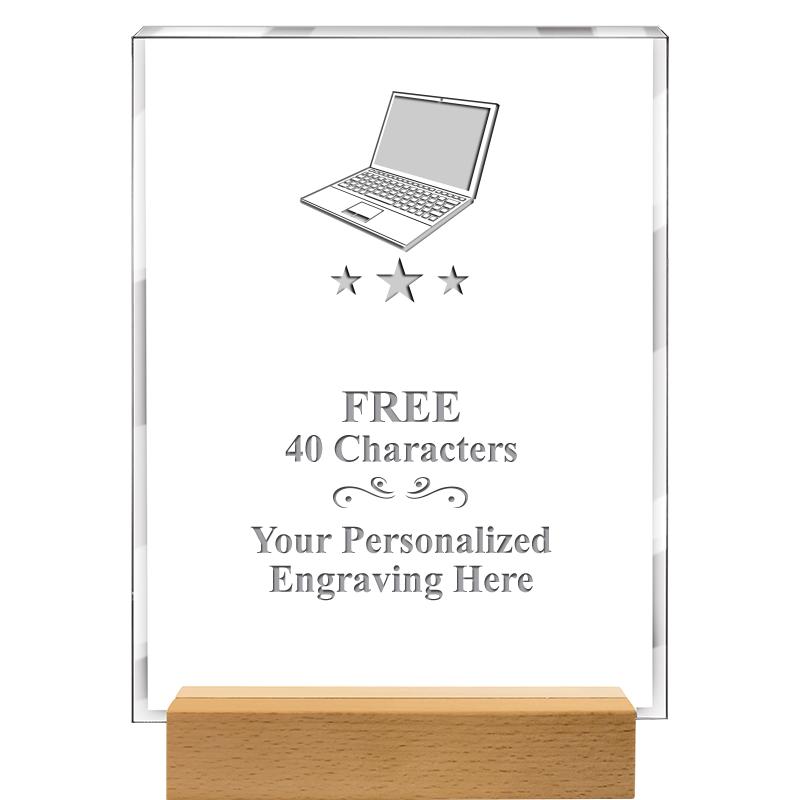 7x9 SHOWCASE ACR WOOD BASE