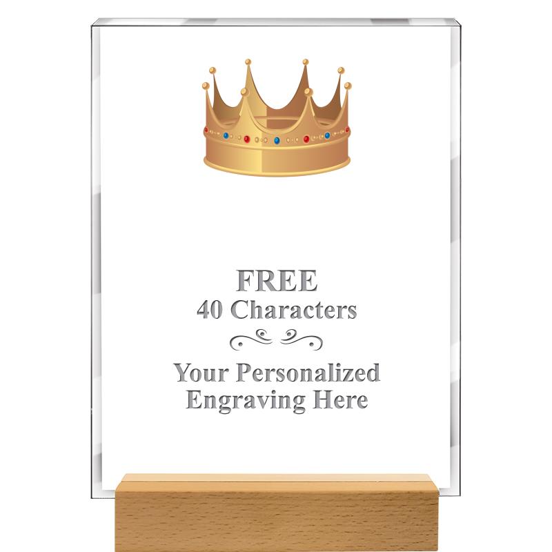 7x9 SHOWCASE ACR WOOD BASE