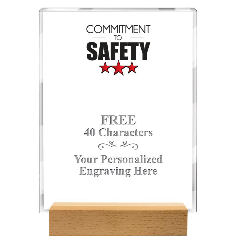 7x9 SHOWCASE ACR WOOD BASE