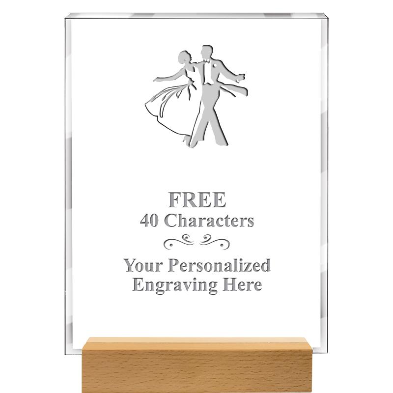 7x9 SHOWCASE ACR WOOD BASE