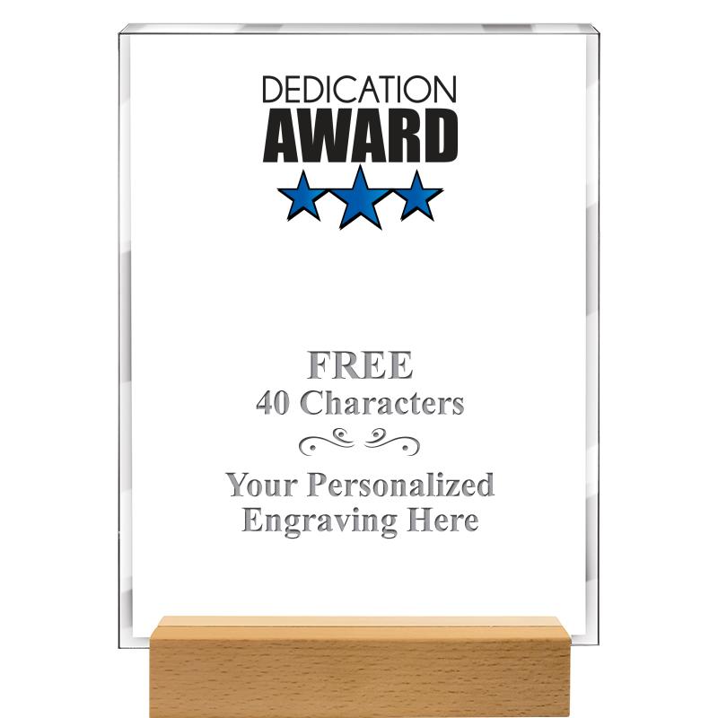 7x9 SHOWCASE ACR WOOD BASE