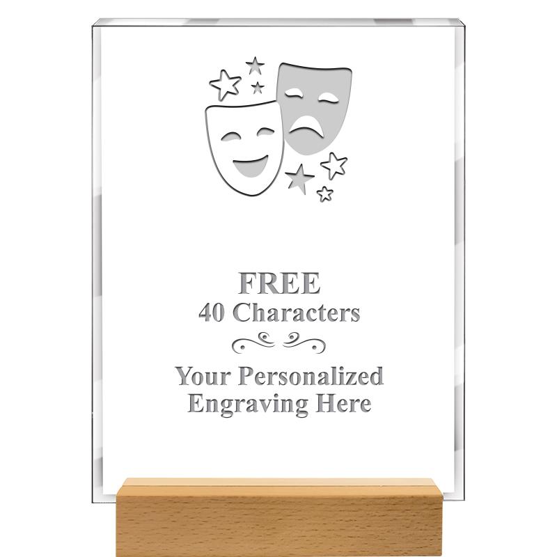 7x9 SHOWCASE ACR WOOD BASE