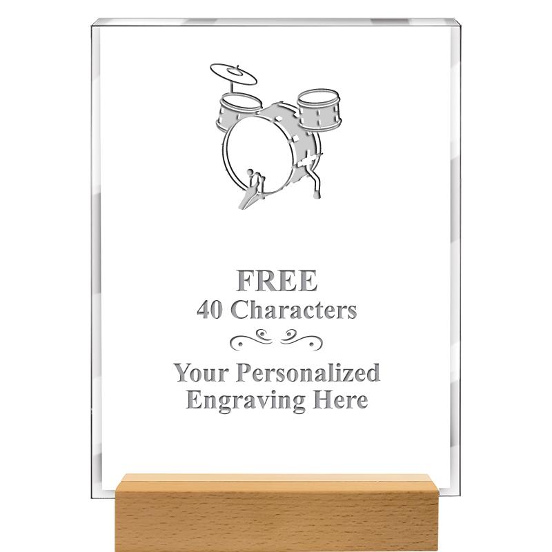 7x9 SHOWCASE ACR WOOD BASE