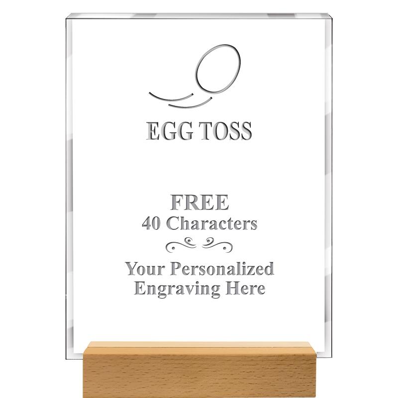 7x9 SHOWCASE ACR WOOD BASE