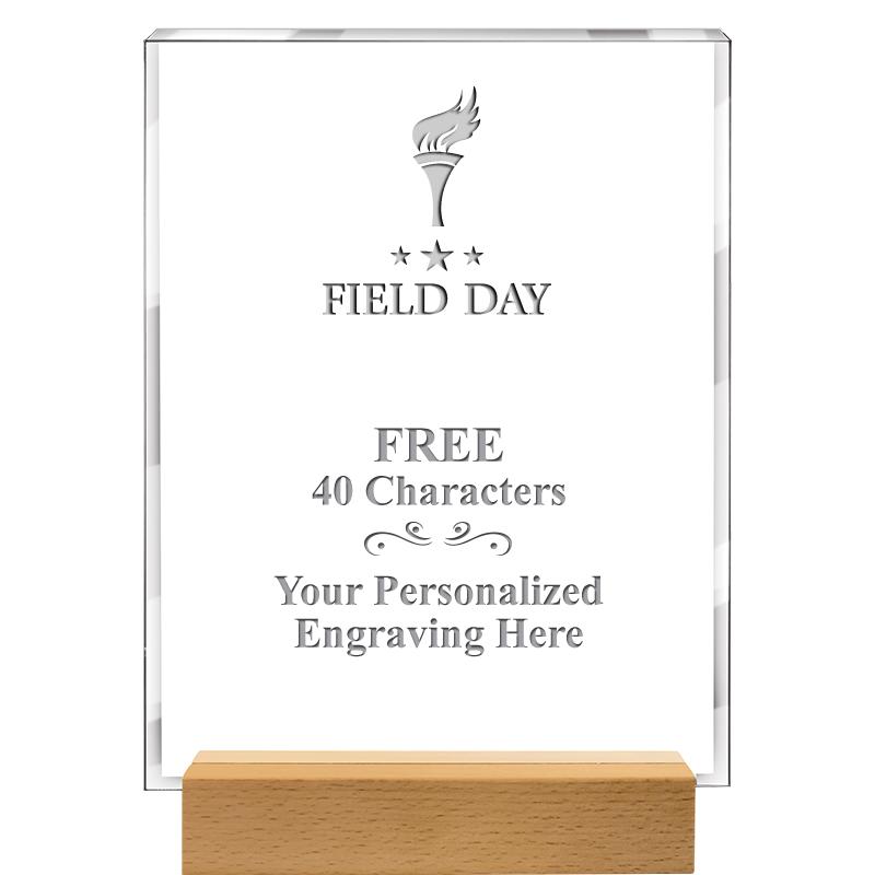 7x9 SHOWCASE ACR WOOD BASE