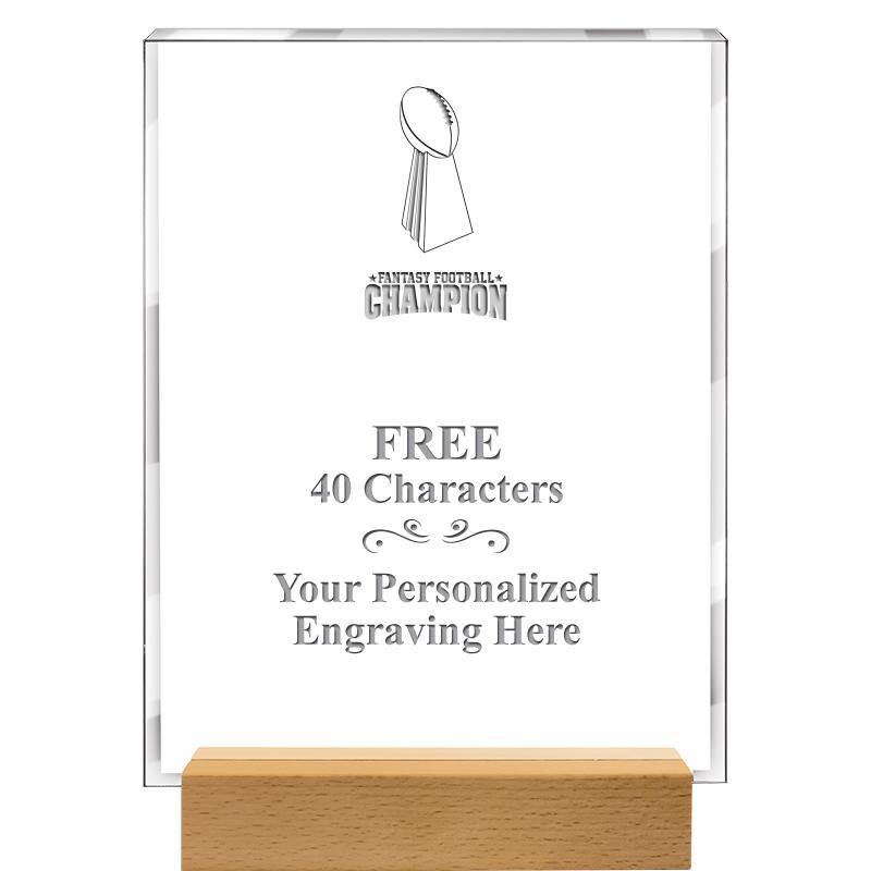 7x9 SHOWCASE ACR WOOD BASE