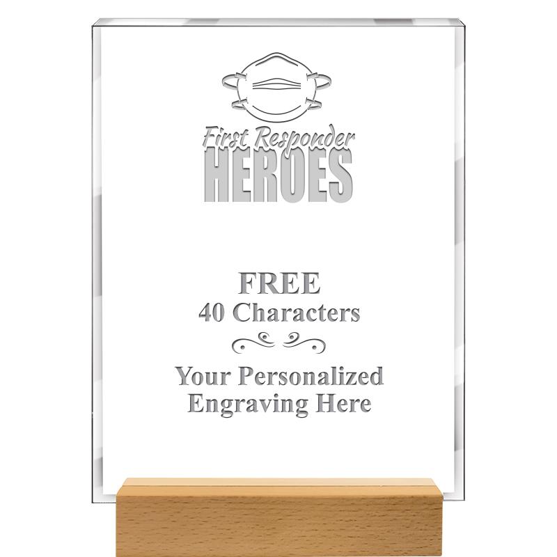 7x9 SHOWCASE ACR WOOD BASE