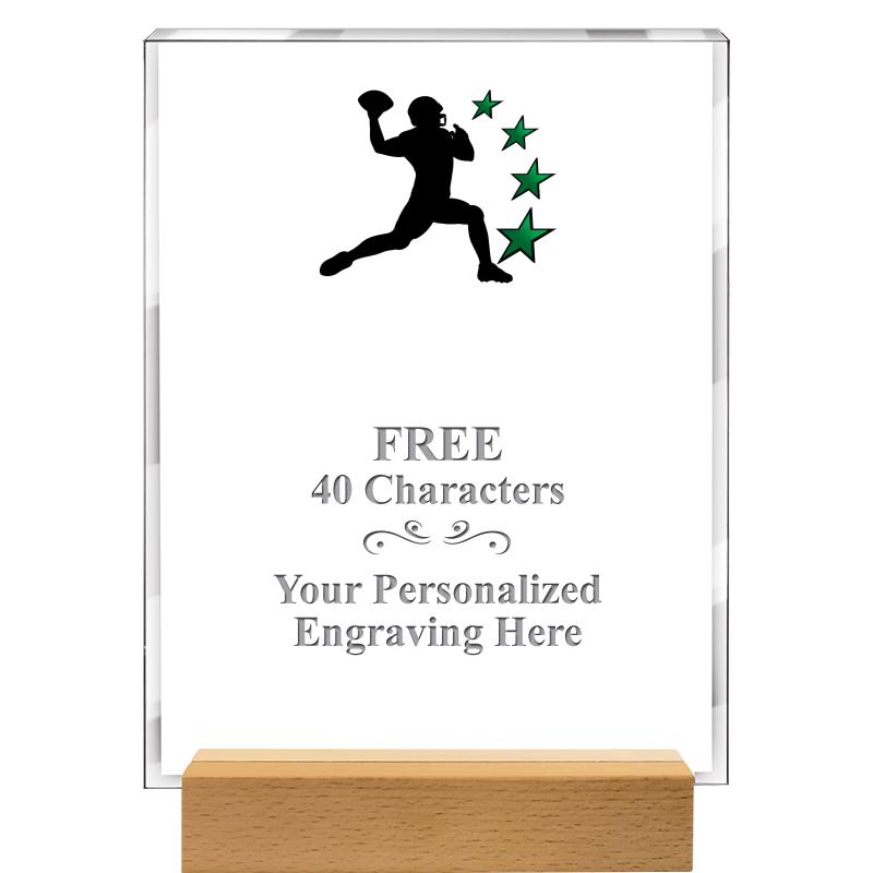 7x9 SHOWCASE ACR WOOD BASE