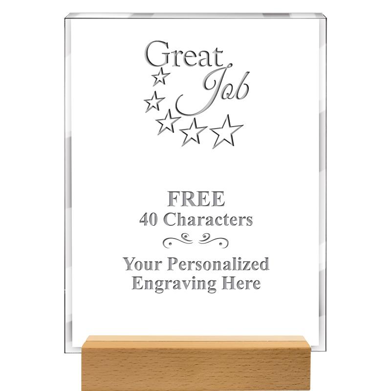 7x9 SHOWCASE ACR WOOD BASE