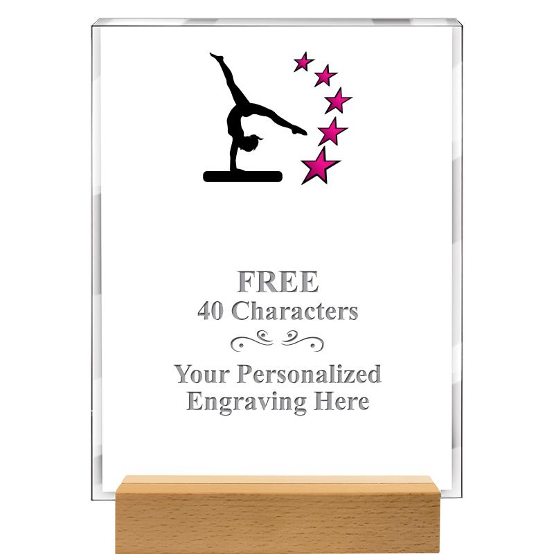 7x9 SHOWCASE ACR WOOD BASE