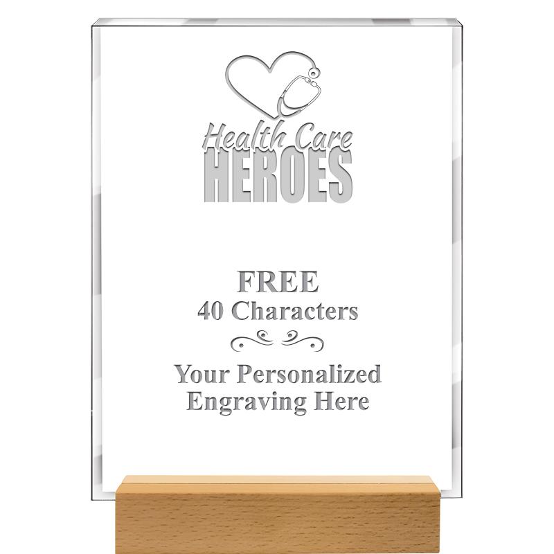 7x9 SHOWCASE ACR WOOD BASE