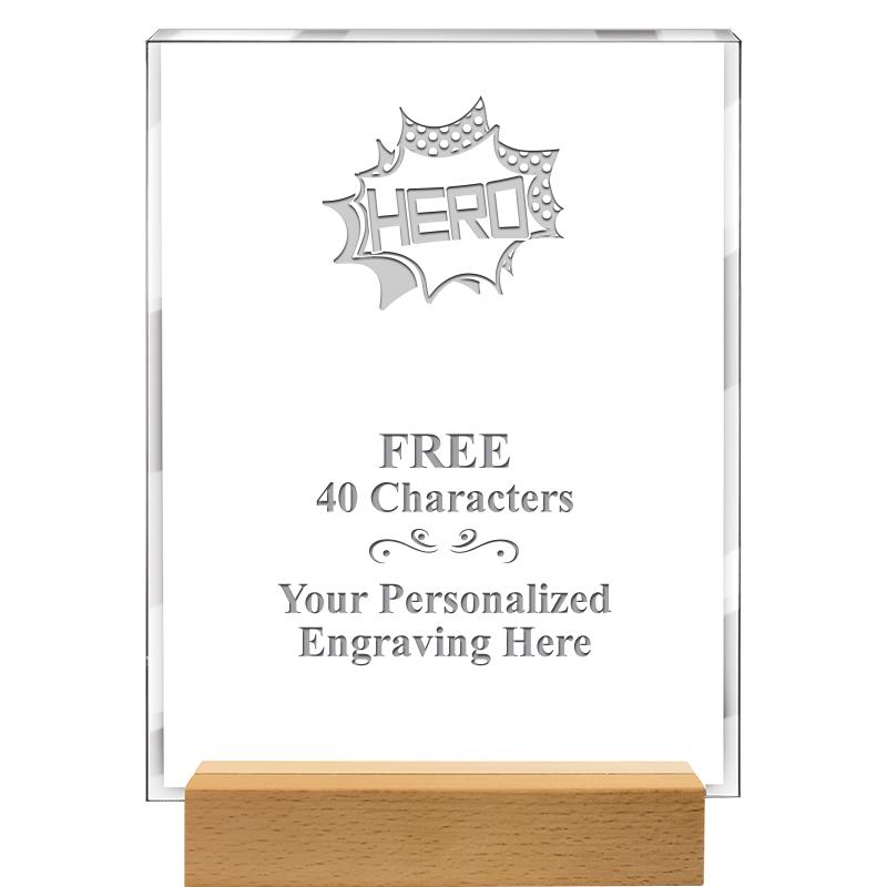 7x9 SHOWCASE ACR WOOD BASE