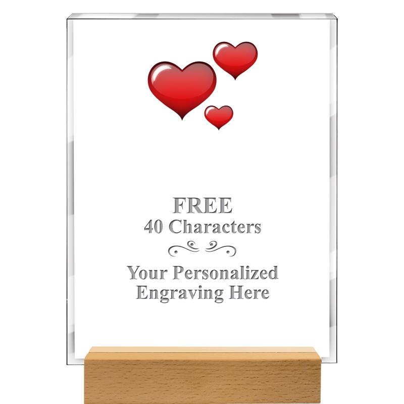 7x9 SHOWCASE ACR WOOD BASE