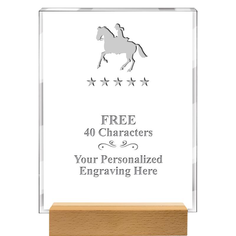 7x9 SHOWCASE ACR WOOD BASE