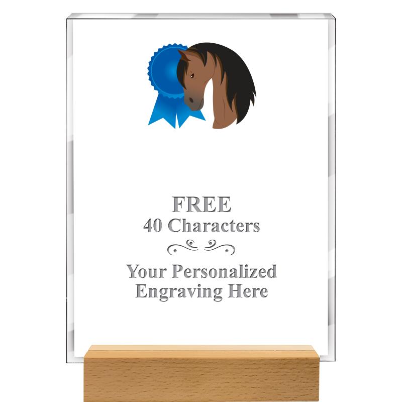 7x9 SHOWCASE ACR WOOD BASE