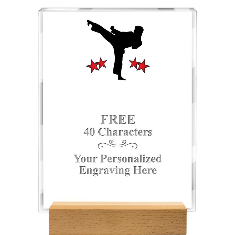 7x9 SHOWCASE ACR WOOD BASE