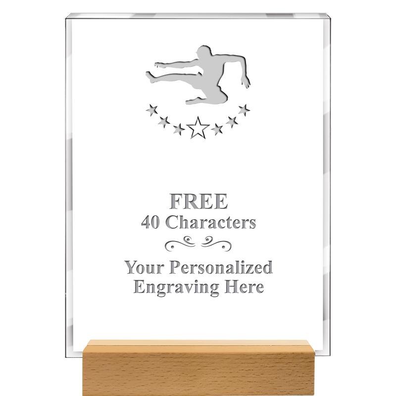 7x9 SHOWCASE ACR WOOD BASE