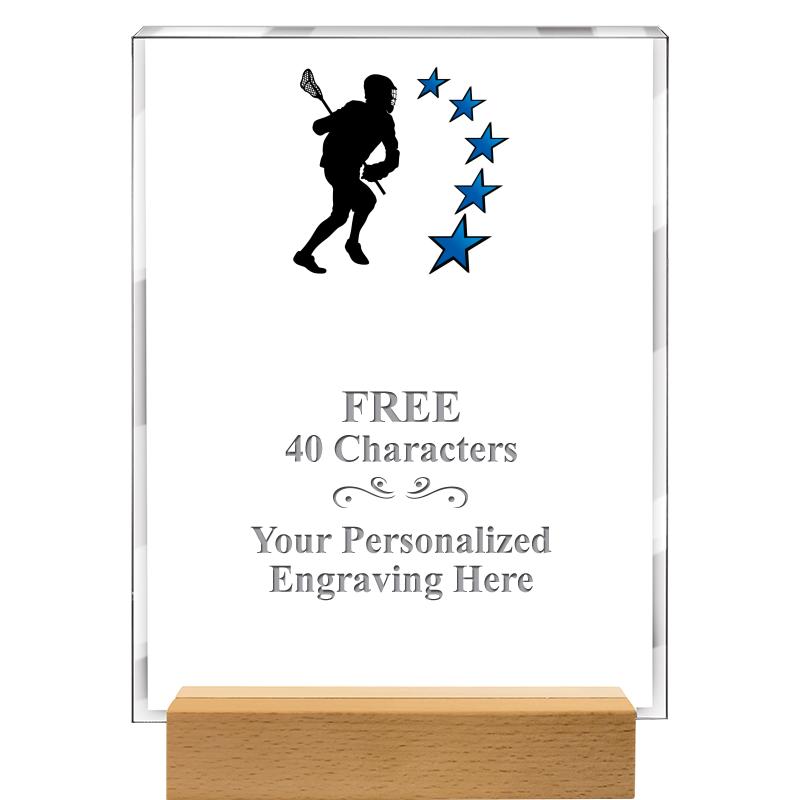 7x9 SHOWCASE ACR WOOD BASE