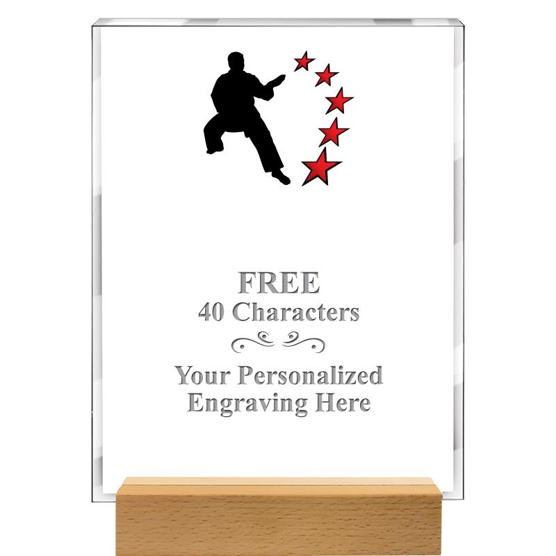 7x9 SHOWCASE ACR WOOD BASE