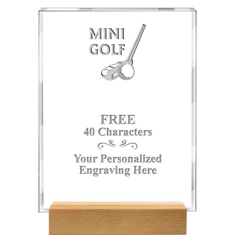 7x9 SHOWCASE ACR WOOD BASE