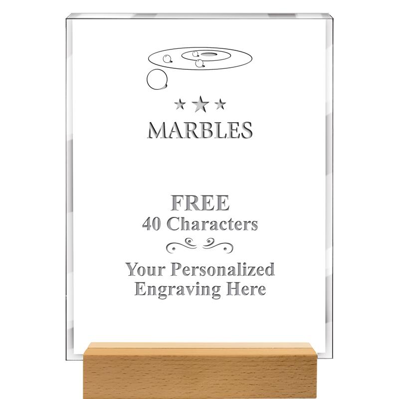 7x9 SHOWCASE ACR WOOD BASE