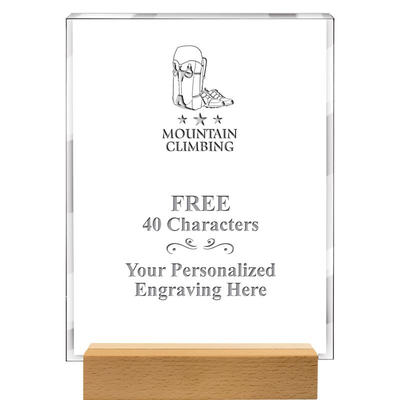 7x9 SHOWCASE ACR WOOD BASE