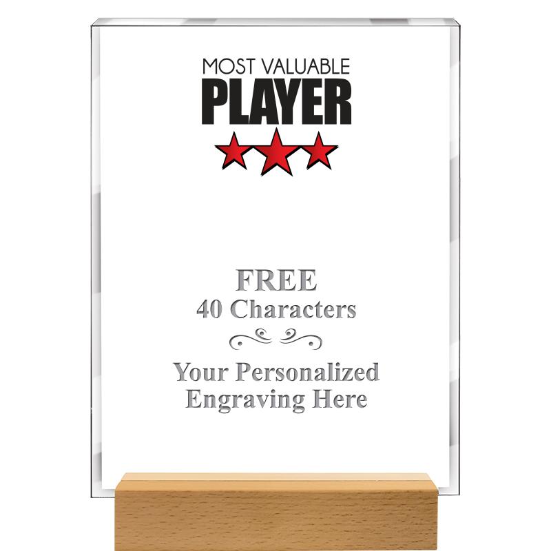 7x9 SHOWCASE ACR WOOD BASE