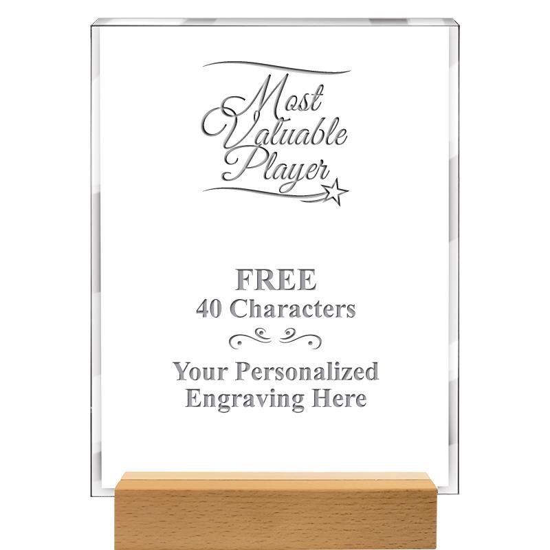 7x9 SHOWCASE ACR WOOD BASE