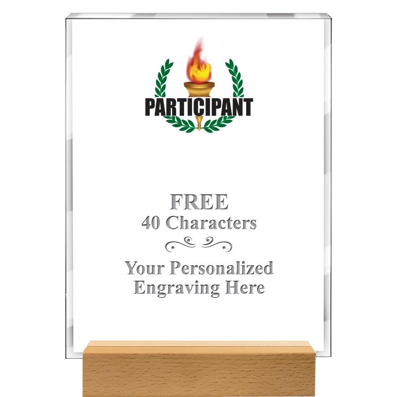 7x9 SHOWCASE ACR WOOD BASE