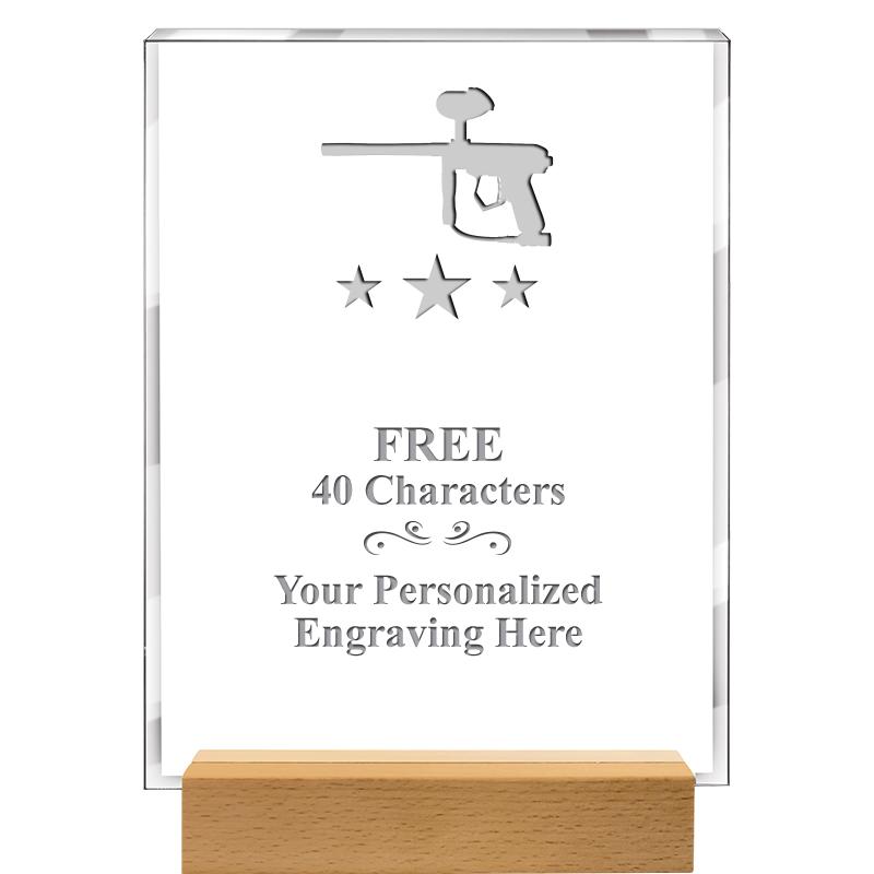 7x9 SHOWCASE ACR WOOD BASE