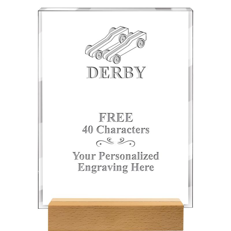 7x9 SHOWCASE ACR WOOD BASE