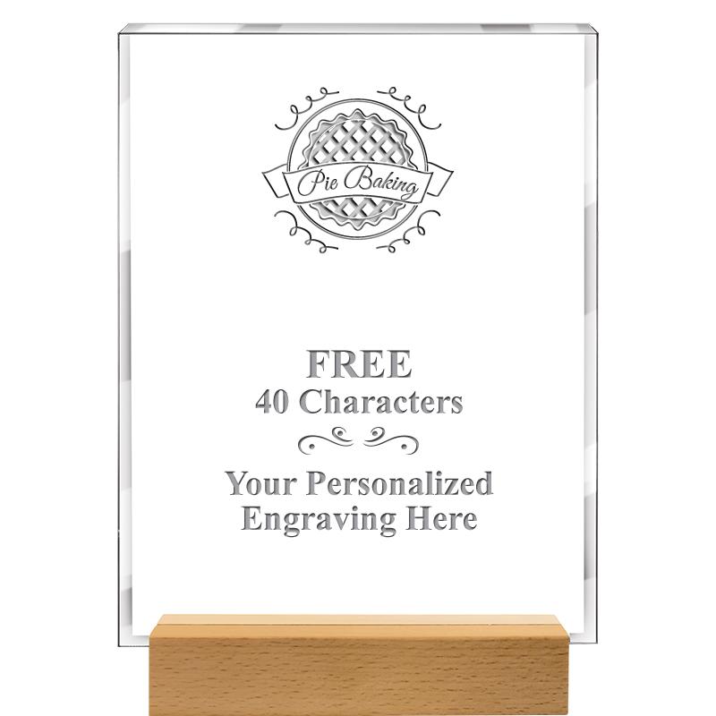 7x9 SHOWCASE ACR WOOD BASE