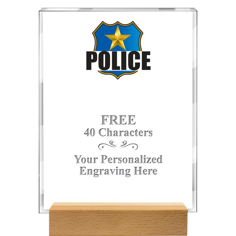 7x9 SHOWCASE ACR WOOD BASE