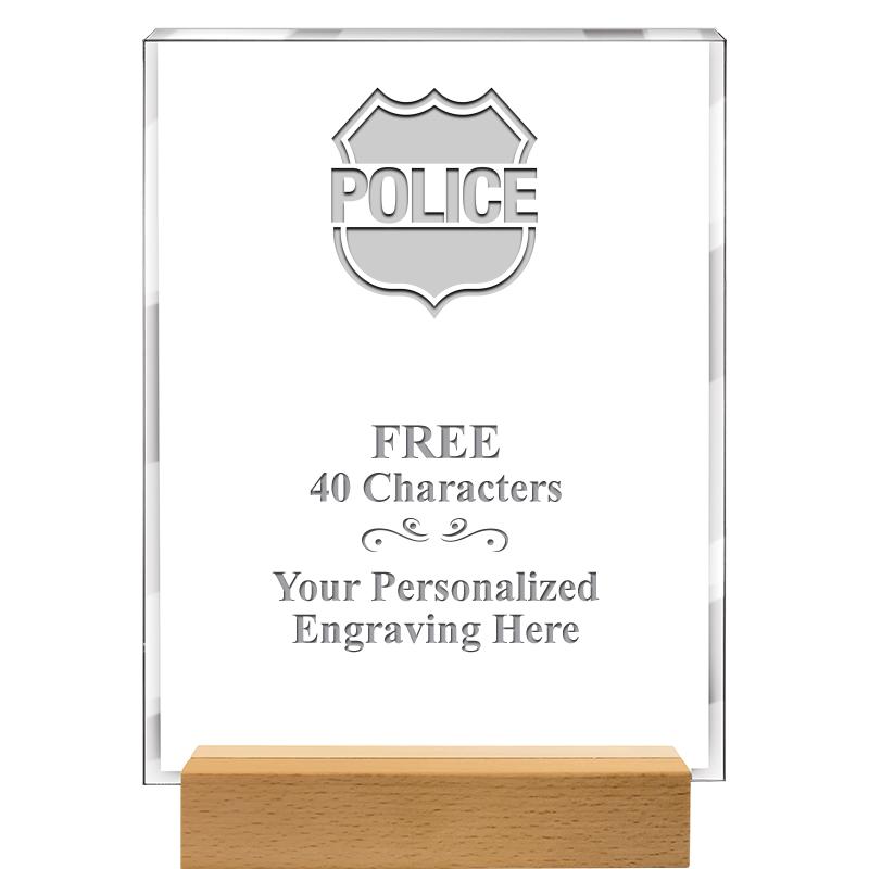 7x9 SHOWCASE ACR WOOD BASE