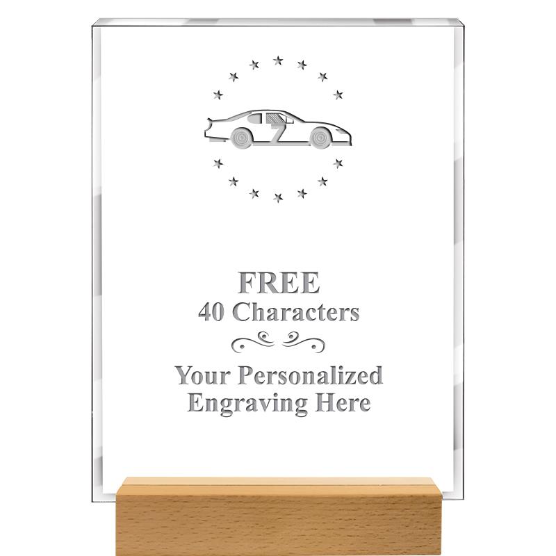 7x9 SHOWCASE ACR WOOD BASE