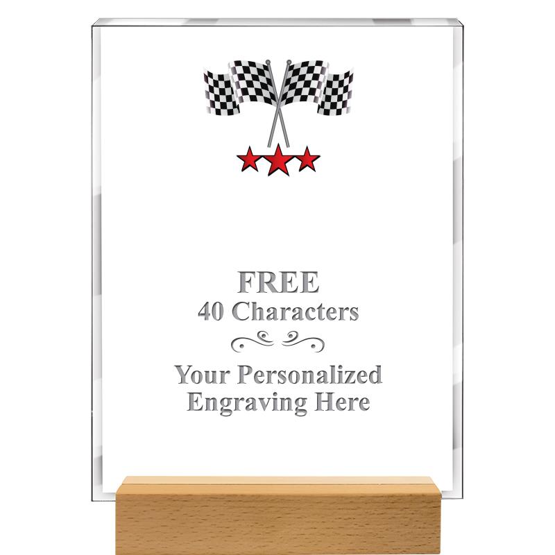 7x9 SHOWCASE ACR WOOD BASE