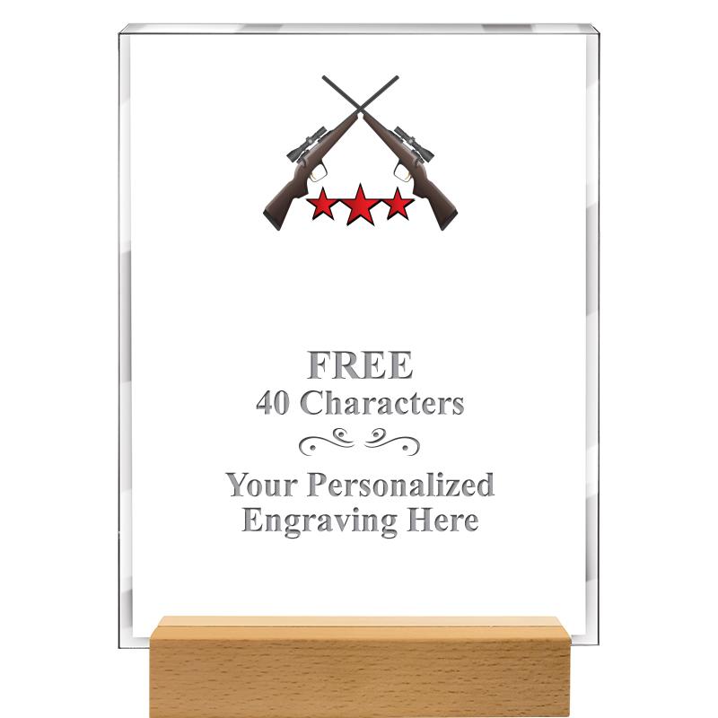 7x9 SHOWCASE ACR WOOD BASE