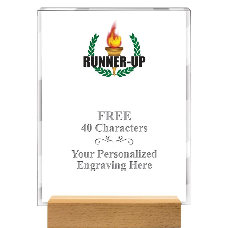 7x9 SHOWCASE ACR WOOD BASE