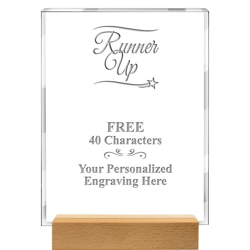 7x9 SHOWCASE ACR WOOD BASE