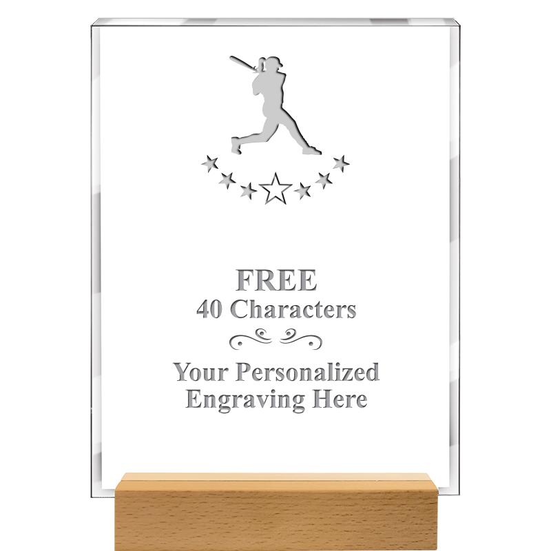 7x9 SHOWCASE ACR WOOD BASE