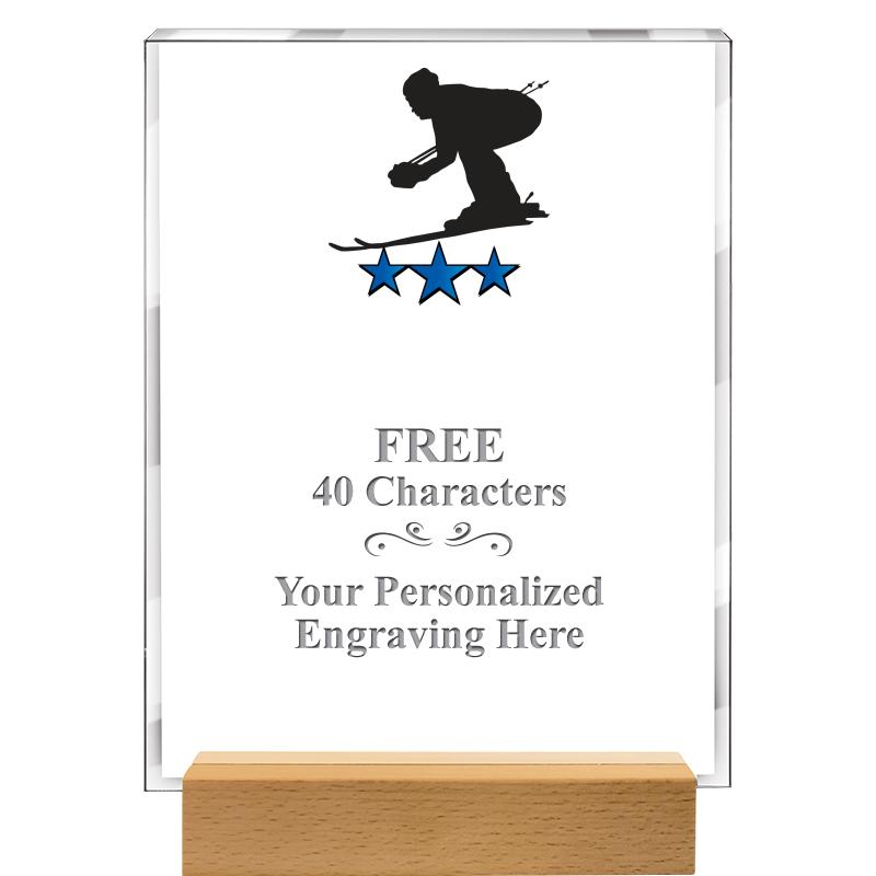 7x9 SHOWCASE ACR WOOD BASE