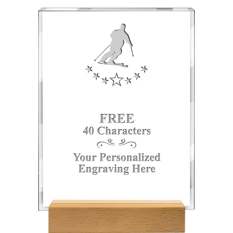 7x9 SHOWCASE ACR WOOD BASE