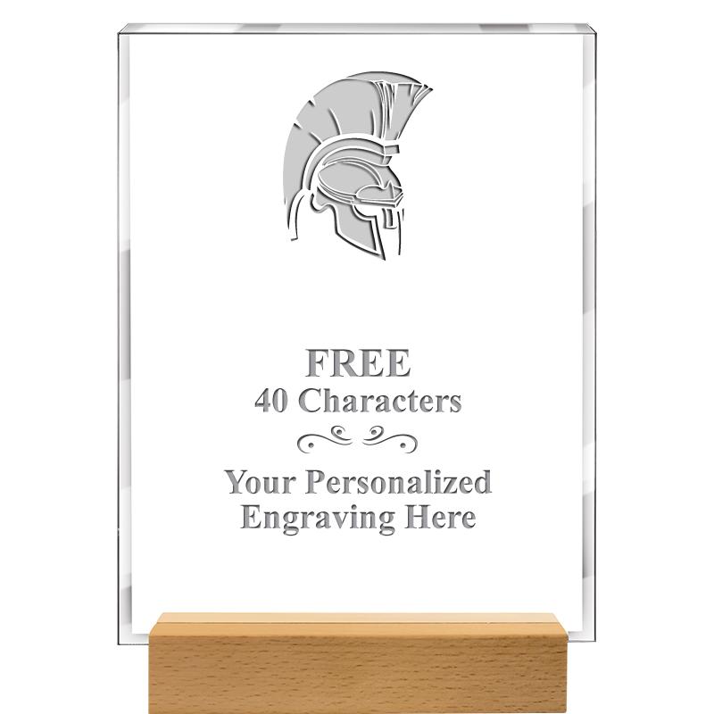 7x9 SHOWCASE ACR WOOD BASE