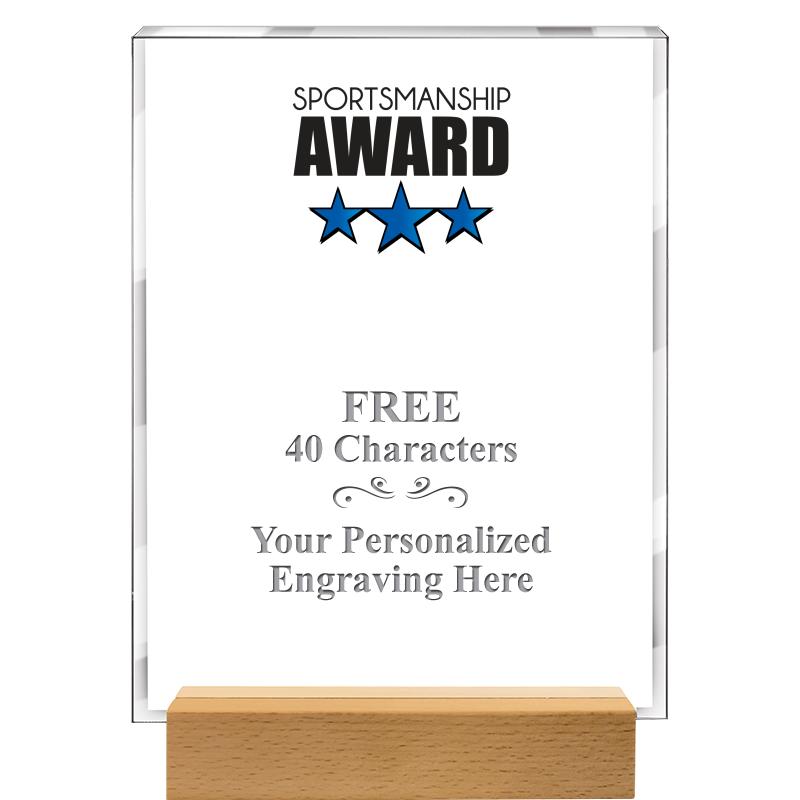 7x9 SHOWCASE ACR WOOD BASE