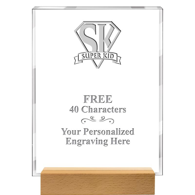 7x9 SHOWCASE ACR WOOD BASE